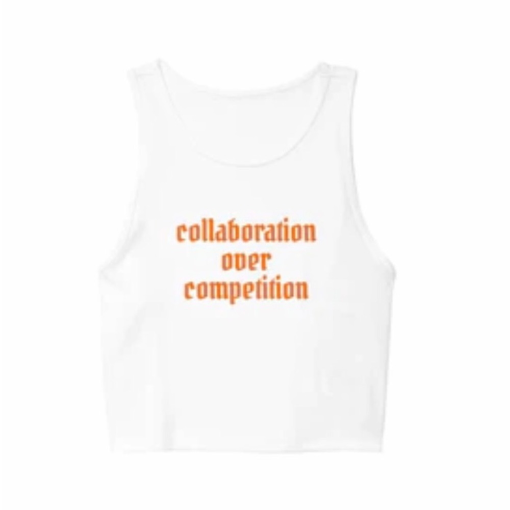 Collaboration over Competition Tank Top